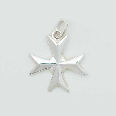 Sterling Silver Small Plain Maltese Cross – Italoro Imports